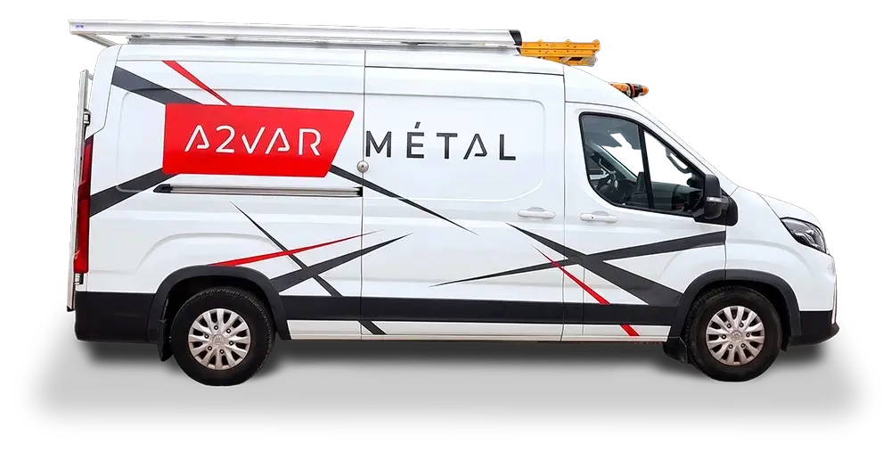A2 Var Métal, métallerie et serrurerie à Puget-Ville dans le Var : garde-corps, escaliers métalliques, portails, pergolas et réalisations sur mesure.
